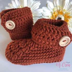 Terracotta Bootie 3-6 / 9 months