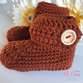 Terracotta Bootie 3-6 / 9 months